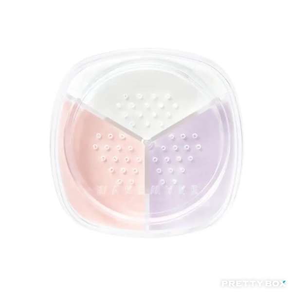 WAKEMAKE 3色調色亮膚定妝碎粉 #04 Pale Lavender 4g