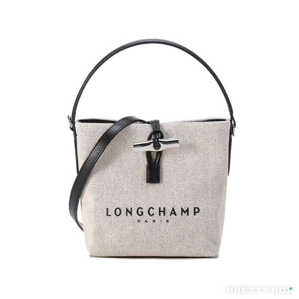 LONGCHAMP #10159HSG037 Essential XS 水桶包(亞麻色)