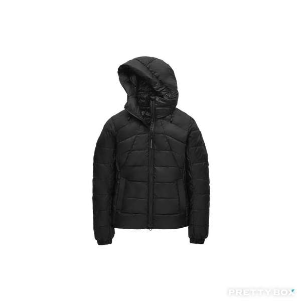 Canada Goose # 2220LB 61 S Abbott 連帽羽絨服(黑色)