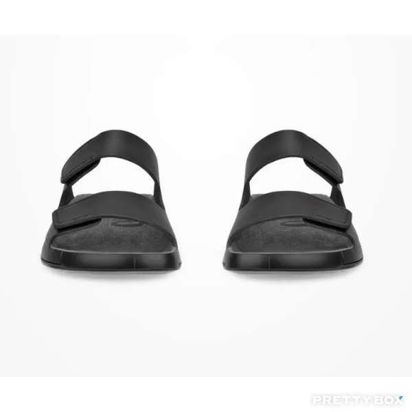 ECCO#50090401001 EU42 輕便舒適 防滑一字拖鞋 男款 黑色