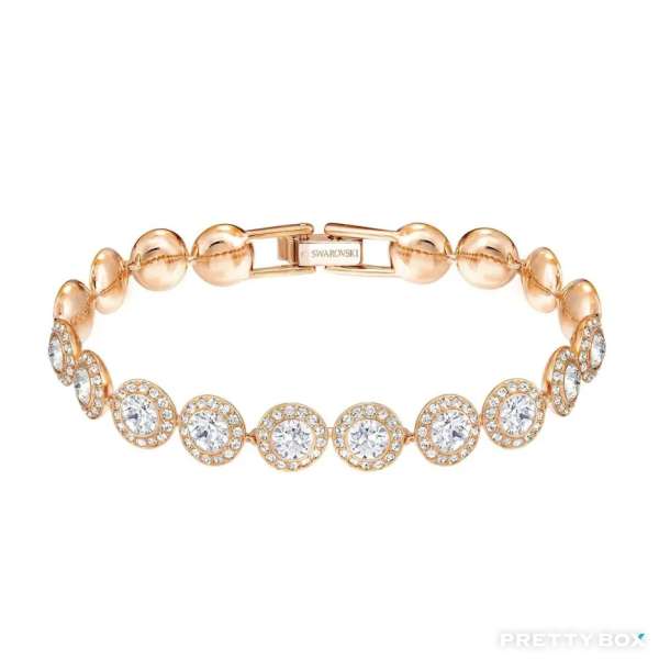 施華洛世奇 5259158 天使手鏈玫瑰金鍍層