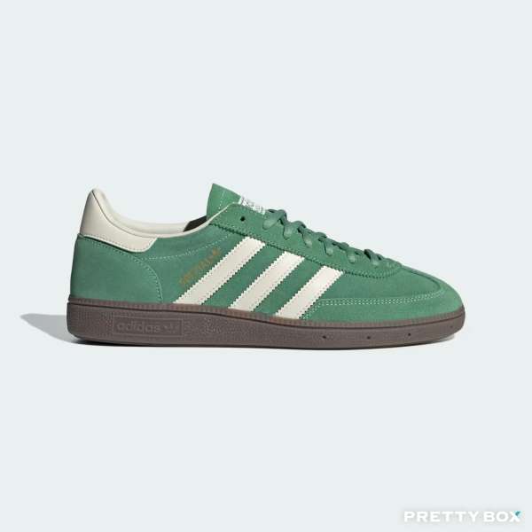 Adidas #IG6192 HANDBALL SPEZIAL 綠白色 男女同款 UK 3