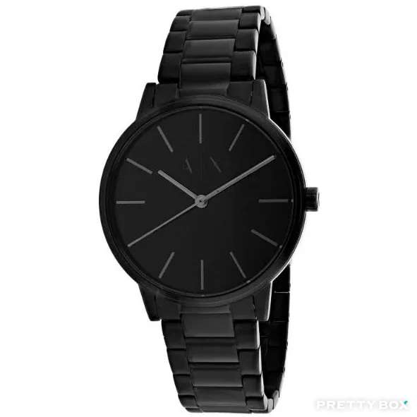 Armani Exchange AX2701 黑色不鏽鋼男士石英手錶