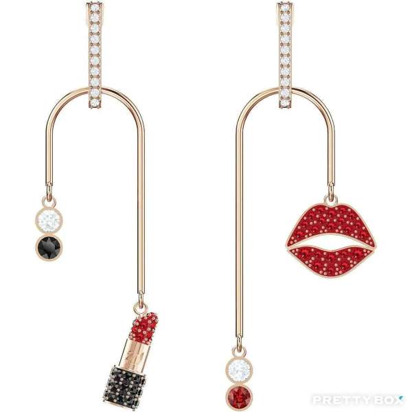 Swarovski 施華洛世奇 5447857 Mine 水晶唇膏红唇耳環