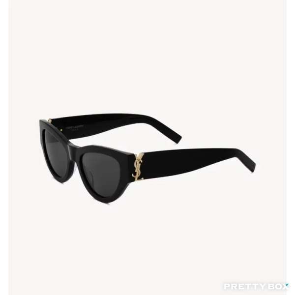 SAINT LAURENT# SLM94001 太陽眼鏡 黑色
