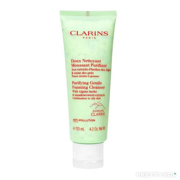 Clarins 溫和潔面泡沫 (混合 / 油性肌適用) 125ml (新版)