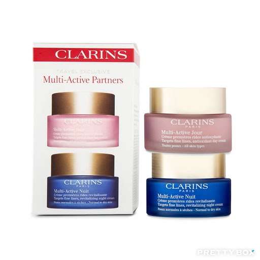 Clarins 賦活面霜套裝日霜 50ml + 晚霜 50ml [3380810086713]