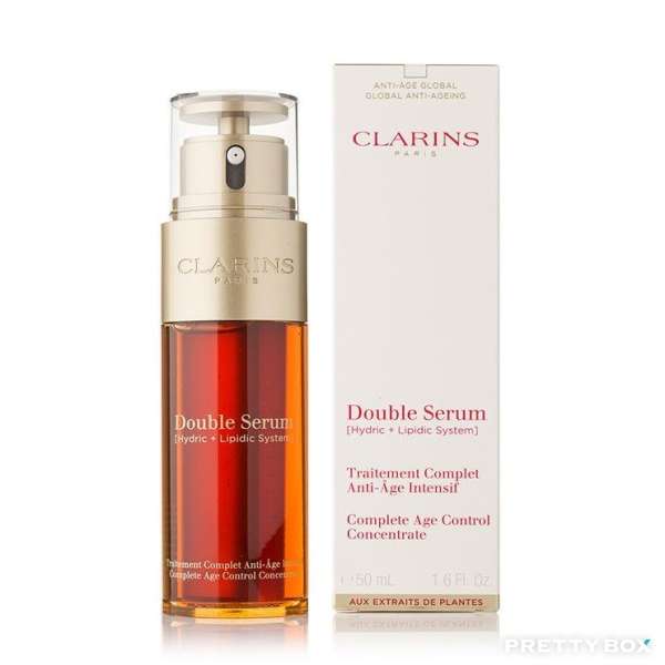 Clarins Double Serum (Hydric + Lipidic System) Complete Age Control Concentrate 50ml