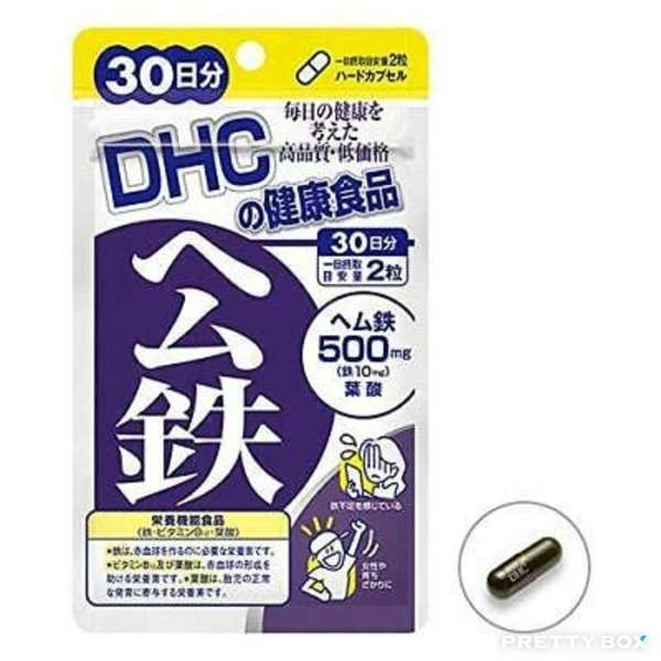 DHC Heme Iron Supplement 60tablets (4511413626788)