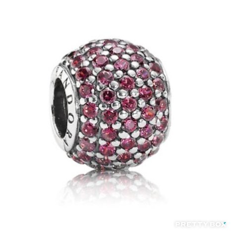 Pandora - CHARMS - Red Pavé Ball Charm #791051CZR