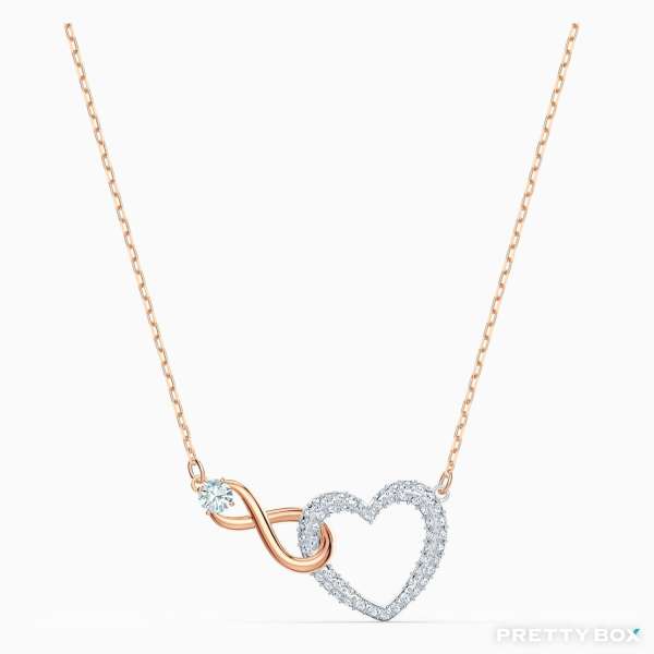 施華洛世奇 5518865 INFINITY Heart 項鍊