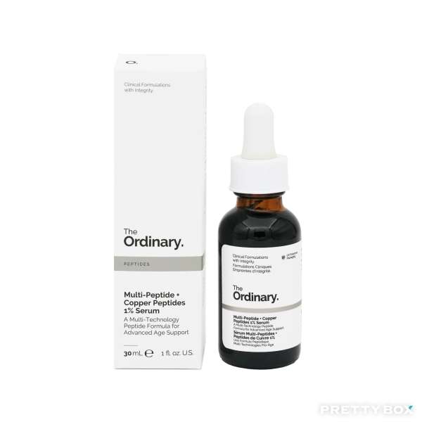 The Ordinary 多肽 + 1%藍銅勝肽抗皺修復精華 Multi-Peptide + Copper Peptides 1% 30ml (香港代理)