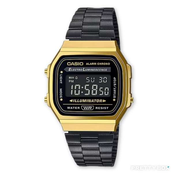 CASIO Vintage #A168WEGB-1B