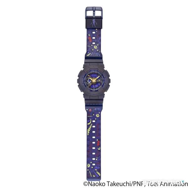 CASIO Baby-G BA-110XSM-2A 《美少女戰士》聯乘型號
