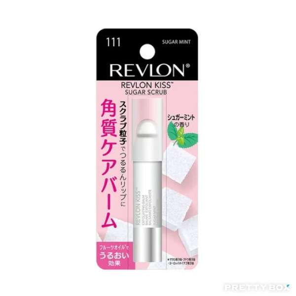 Revlon Kiss Sugar Scrub Baume Exfoliant 2,6 g - 111 Menthe Sucre (Type Transparent)