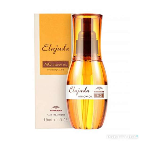 Milbon Elujuda Mellow Oil 免洗護髮精油120ml (適合普通及粗硬髮質使用)【MO/橙色】