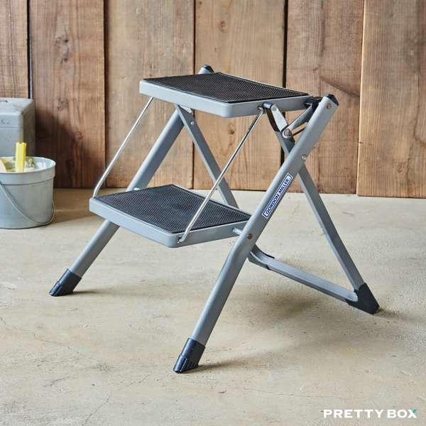GORDON MILLER Step Ladder - Grey