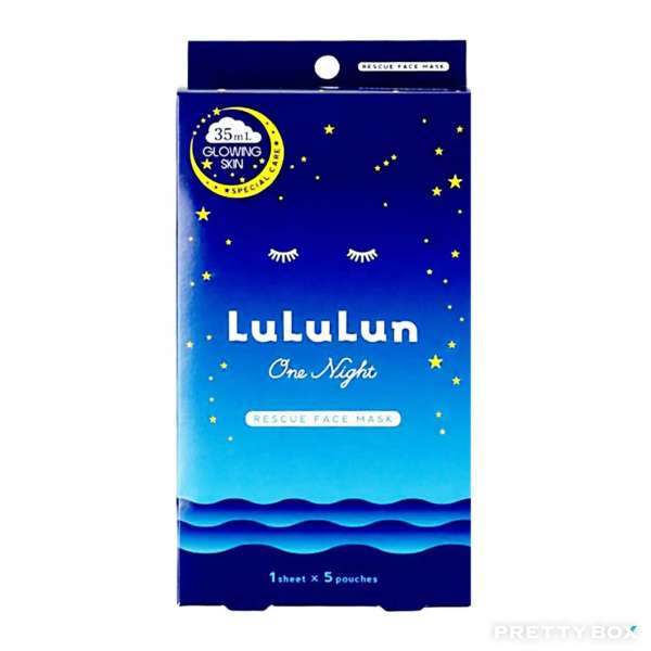 LuLuLun One Night Rescue Face Mask 5pcs