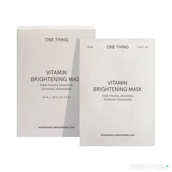 ONE THING 维生素美白面膜 35ml x 5片