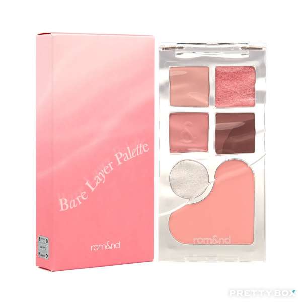 Rom&nd Bare Layer Palette #02 Strawberry Mood 14g
