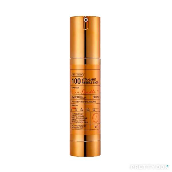 VT 塗抹式微針維他命美白精華100針 50ml
