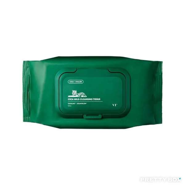VT Cica Mild Cleansing Tissue 50pcs