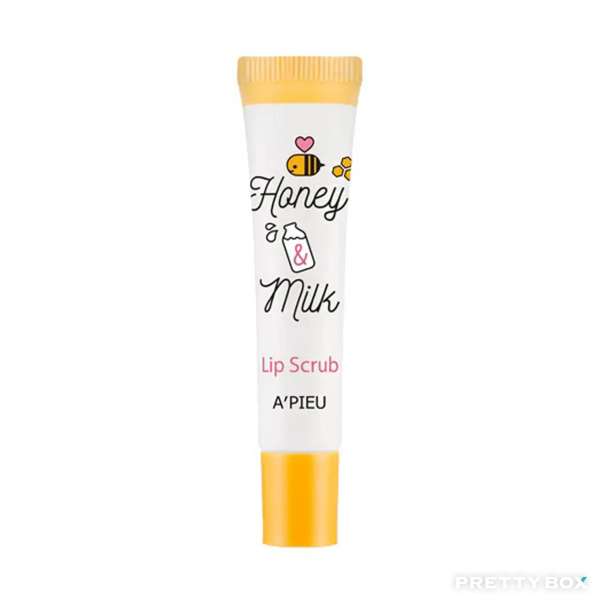 A'PIEU 蜂蜜牛奶滋潤去角質磨砂 8ml