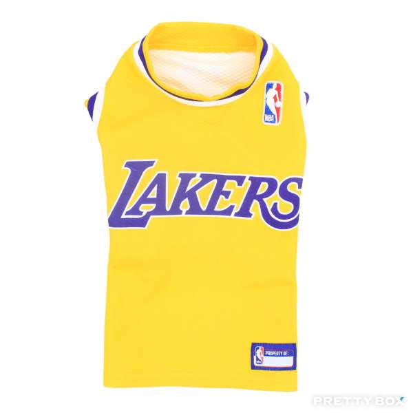 NBA Los Angeles Lakers洛杉磯湖人寵物球衣(小型犬著用) - 3號 (長款)