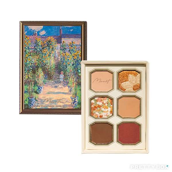 MilleFee 名畫系列繪畫眼影盤 #05 畫家花園Painter's Garden 6g