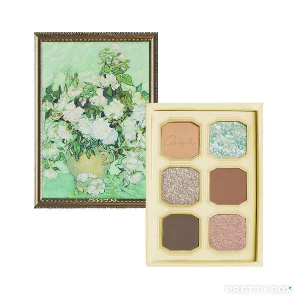 MilleFee 名畫系列繪畫眼影盤 #10 花瓶與玫瑰Vase with Roses 6g