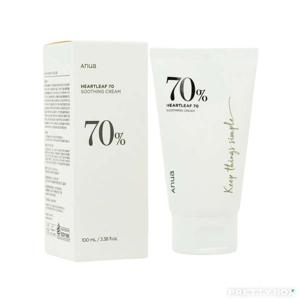 Anua Heartleaf 70% Soothing Cream 100ml