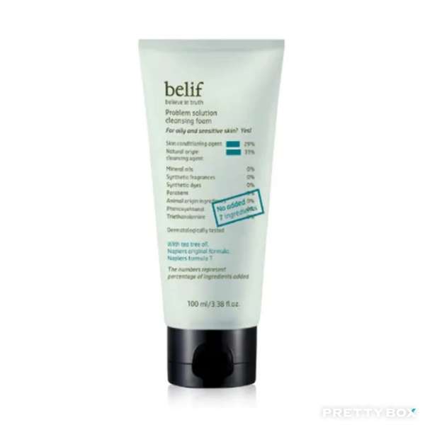 Belif Problem solution vegan cleansing foam 100ml