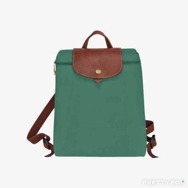 LONGCHAMP #L1699089P84 Le Pliage尼龍背包 中號 女款 鼠尾草綠色