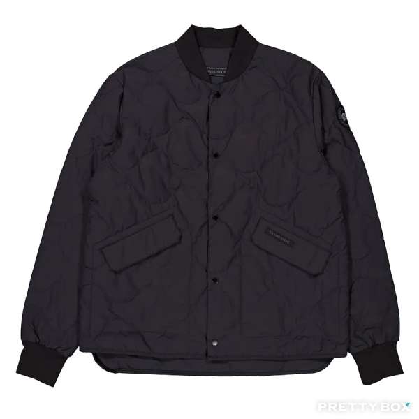 Canada Goose #3599MB 61 L FW24 純色雙面短款夾克外套 男 (黑色)
