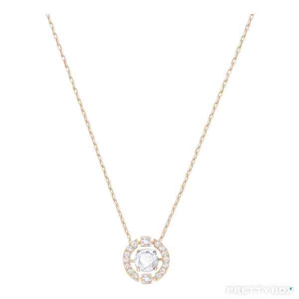 Swarovski 施華洛世奇 Sparking Dance 瑰金色項鍊 5294870