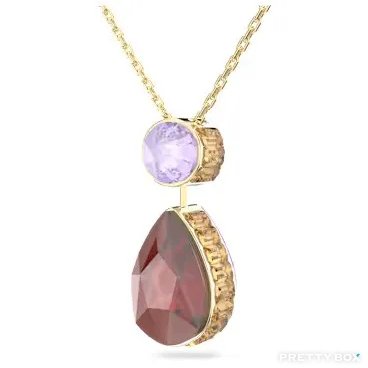 Swarovski 施華洛世奇 Chroma系列水滴形切割雙面水晶項鏈 5619786