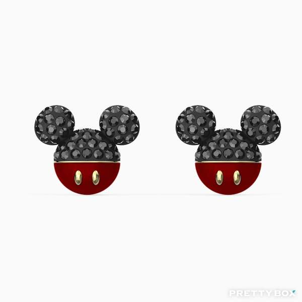 施華洛世奇 5566691 MICKEY 造型穿孔耳環