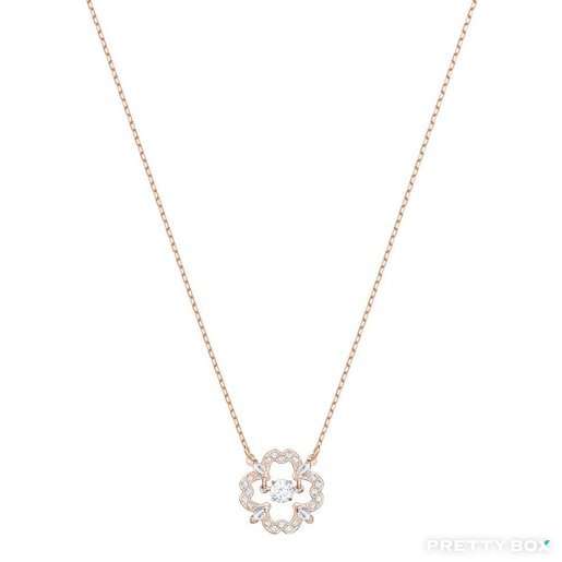 施華洛世奇 5408437 SPARKLING DANCE Flower 花漾跳動項鍊