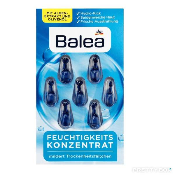 Balea Moisturizing Face Concentrate Capsules (7PCS)